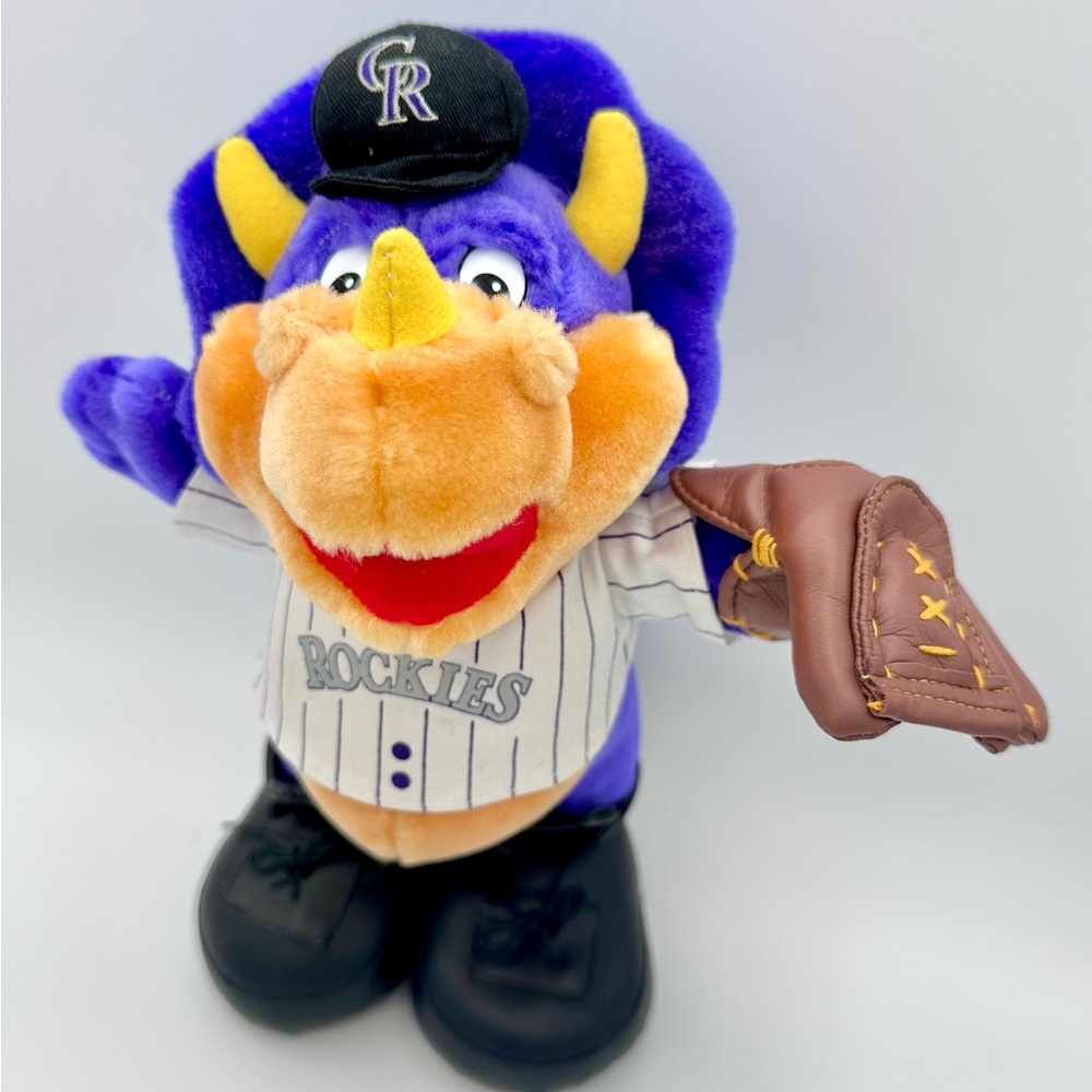 Genuine MLB Colorado Rockies Dinger Mascot Plush 11” by RUSS